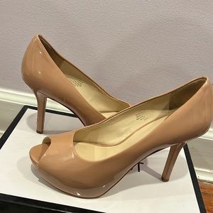 Nine West - NWQTPIE Natural Sy Pumps Nude (7M)
